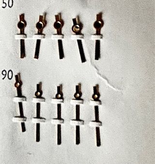 Agujas de reloj Froidevaux BCP 1048 Largas y corta