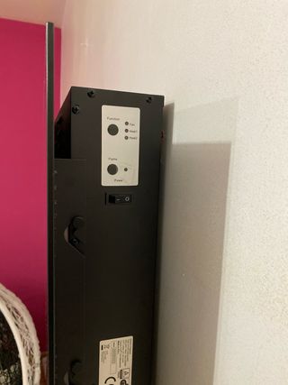 Chimenea Eléctrica Grande LED fuego y calor