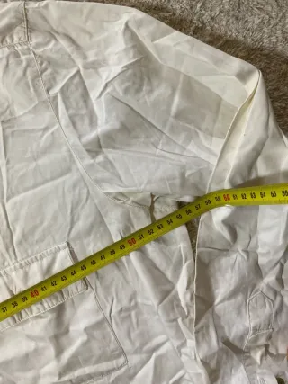 Camisa Calvin Klein Blanca Talla XL Algodón