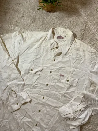 Camisa Calvin Klein Blanca Talla XL Algodón