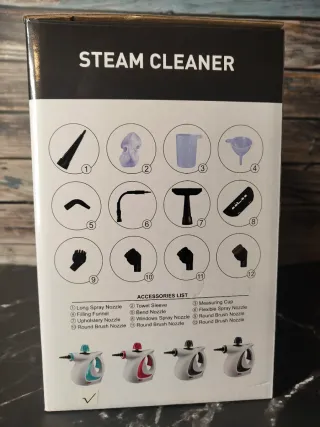 Limpiador a Vapor Redhut Manual a estrenar