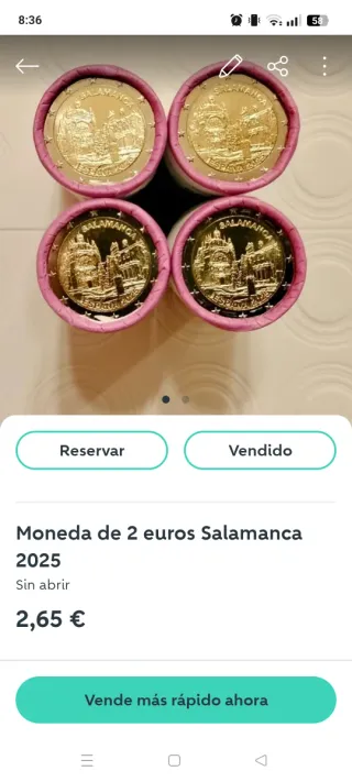 2 Monedas 100 Pesetas Sin Circular