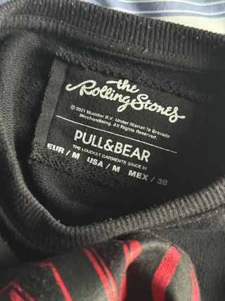 Sudadera Rolling Stones Pull&Bear