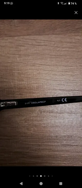 Gafas Dsquared2 Negras Montura