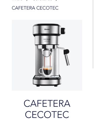 Cafetera Cecotec