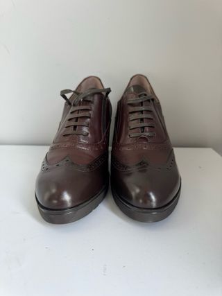 Scarpe Melluso con tacco e lacci