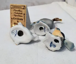 Set Capodimonte Uccellini
