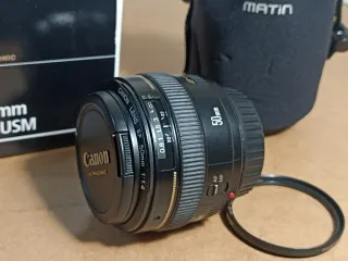 Objetivo Canon 50mm 1.4