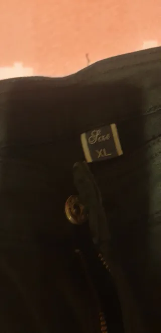 Tejanos mujer negros talla XL