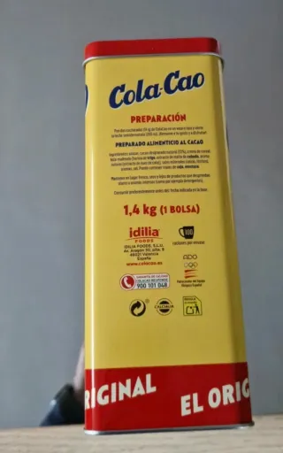 Lata Cola Cao Vintage Original