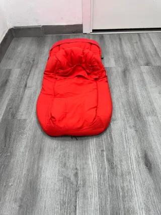 Saco Bugaboo Invierno Carrito Bebé Rojo/naranja