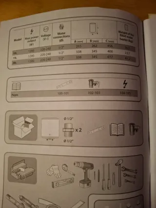 Termo de agua caliente