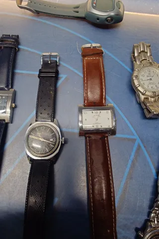 9 relojes para piezas