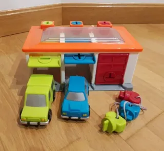 Garaje Juguete Coches con Llaves