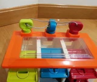 Garaje Juguete Coches con Llaves