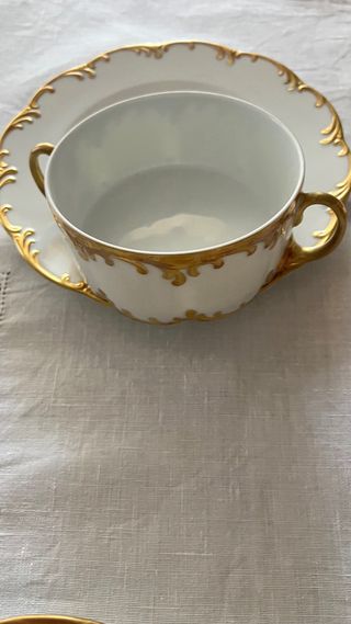 Rosenthal Vajilla 76 Piezas Porcelana Dorada