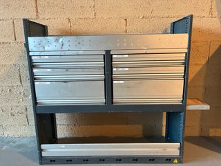 Armario 6 cajones con soporte móvil