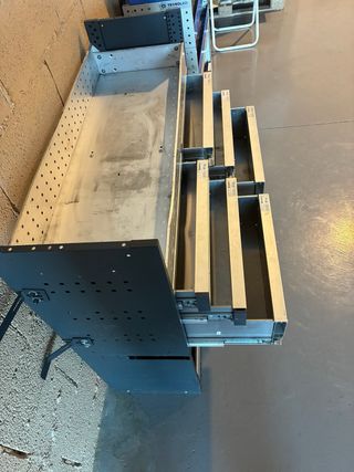 Armario 6 cajones con soporte móvil