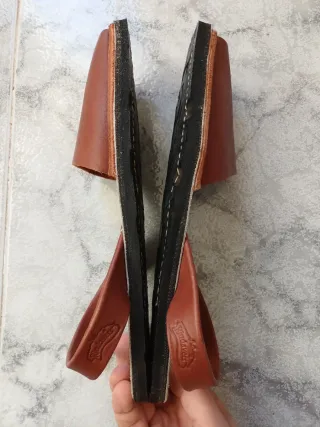 Menorquinas de piel hombre talla 43