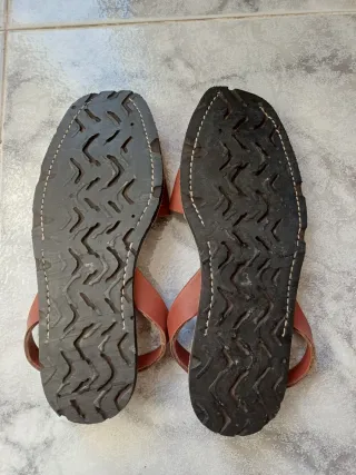 Menorquinas de piel hombre talla 43