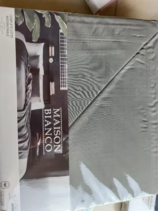 Completo Lenzuola Matrimoniali Maison Bianco