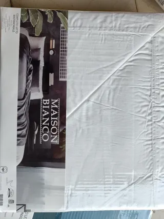 Completo Lenzuola Matrimoniali Maison Bianco