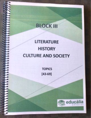 Temario Educalia Oposiciones Ingles secundaria