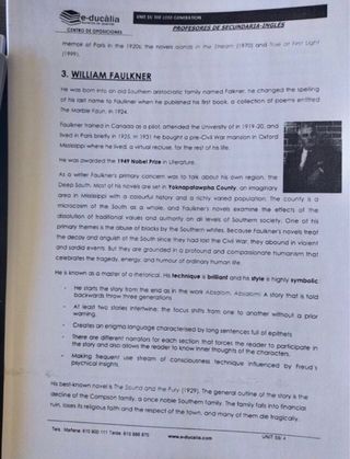 Temario Educalia Oposiciones Ingles secundaria