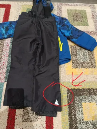 Conjunto esquí niño Talla 4-6 años