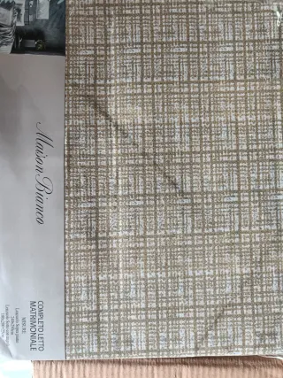 Completo Lenzuola Matrimoniali Maison Bianco