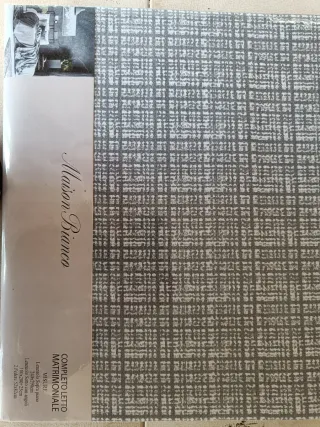 Completo Lenzuola Matrimoniali Maison Bianco