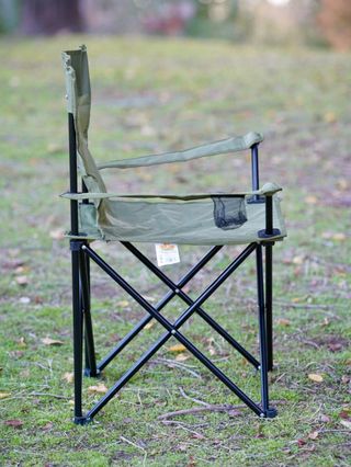 Silla plegable portátil Fengsen con bolsa verde