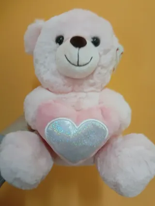 Orsetto San Valentino Rosa con Cuore