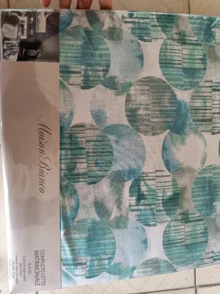 Completo Lenzuola Matrimoniali Maison Bianco