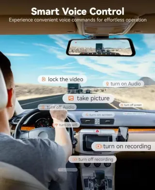 Dash cam WOLFBOX G850 PRO WIFI 4K