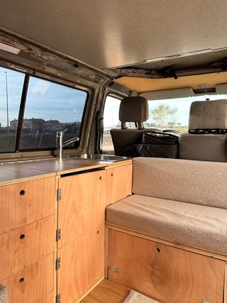 VW Transporter 1991 camper homologada (vivienda)