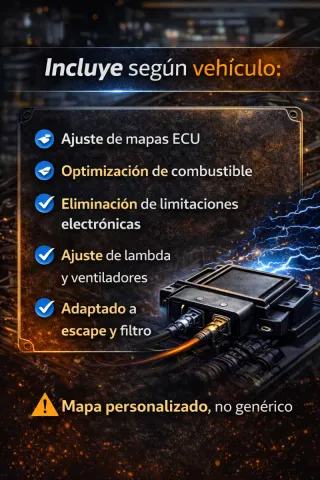 OPTIMIZACIÓN ELECTRÓNICA ECU | COCHES Y MOTOS
