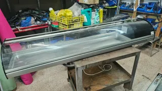 Vitrina expositora tapas refrigerada