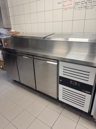 Maquinaria de cocina acero inoxidable