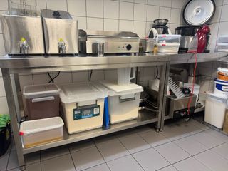 Maquinaria de cocina acero inoxidable