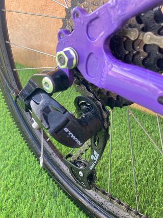 Bicicleta Lila Decathlon 26 Infantil