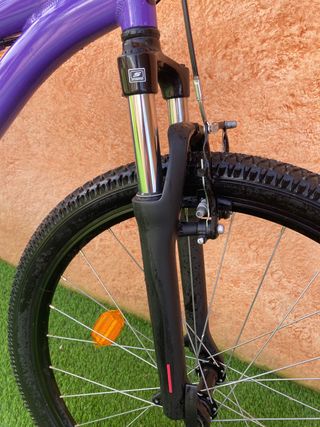 Bicicleta Lila Decathlon 26 Infantil