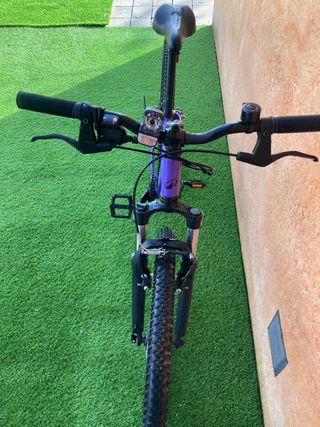 Bicicleta Lila Decathlon 26 Infantil