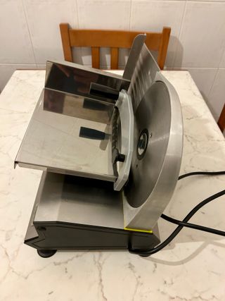 Affettatrice elettrica acciaio inox