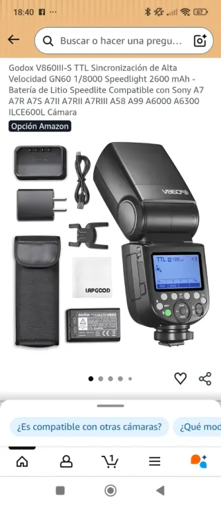 Godox V860III-S Speedlight TTL