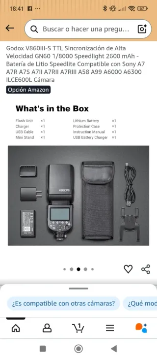 Godox V860III-S Speedlight TTL