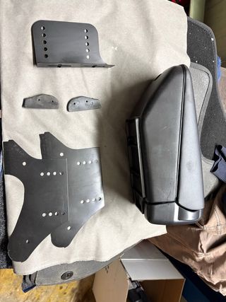 Bracciolo Auto Universale Nero