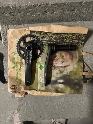 Pedivelle MTB Truvativ stylo 6K 34T offset 6mm