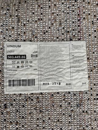 Alfombra Vindum Ikea Beige