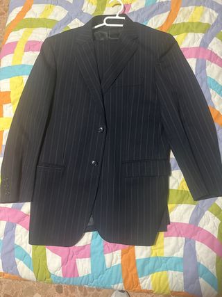 Traje de caballero raya diplomática